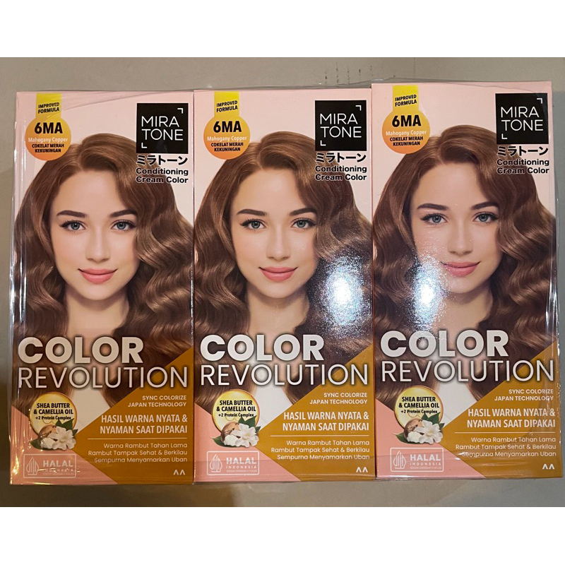 Miratone pewarna rambut / semir miratone Box , Miratone Sacet