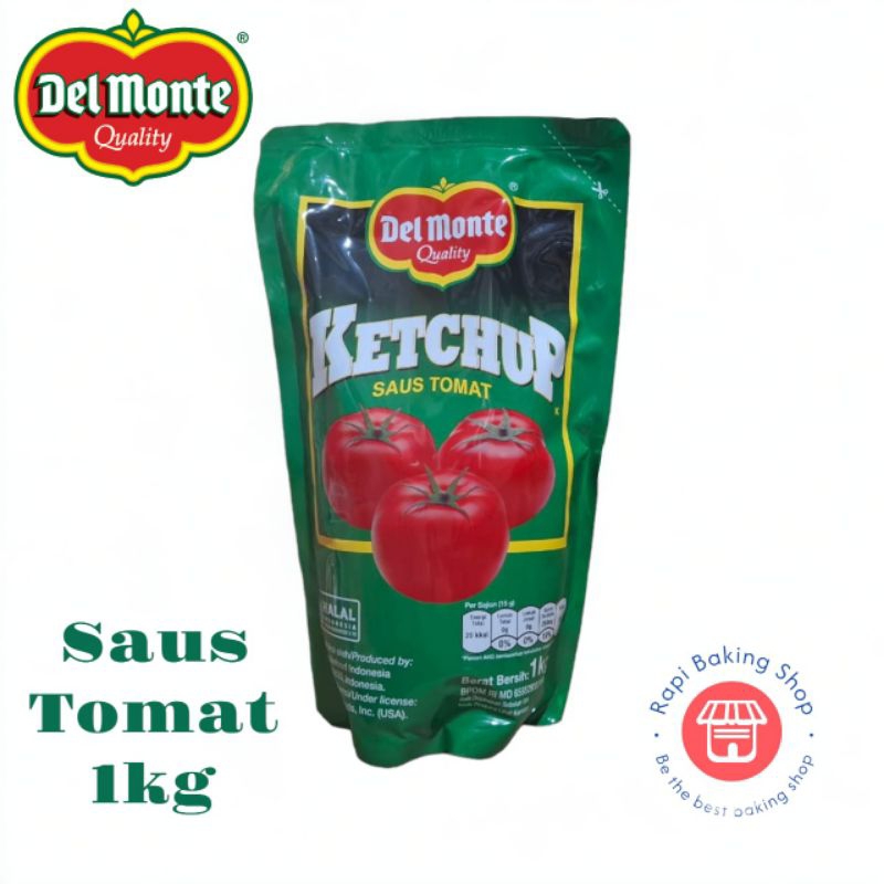 

DelMonte ketchup saus tomat 1kg