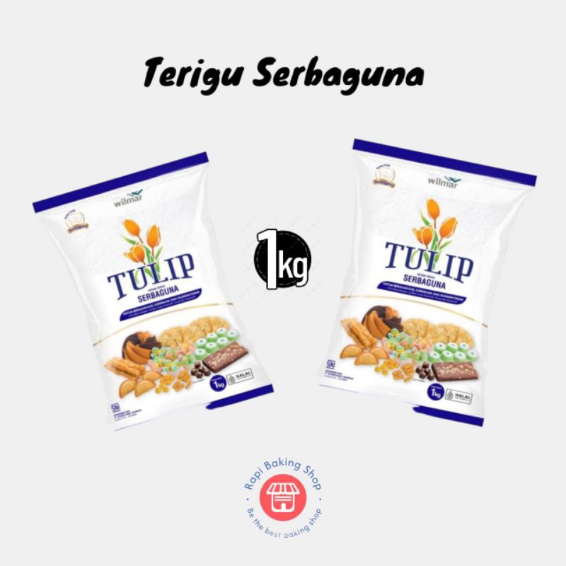 

tepung terigu Tulip-Serbaguna@1kg