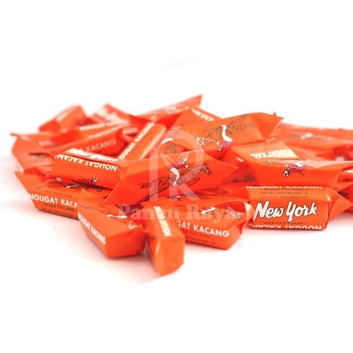 

Permen Susu Nougat Kacang / Mete New York 1 KG Camilan Cemilan