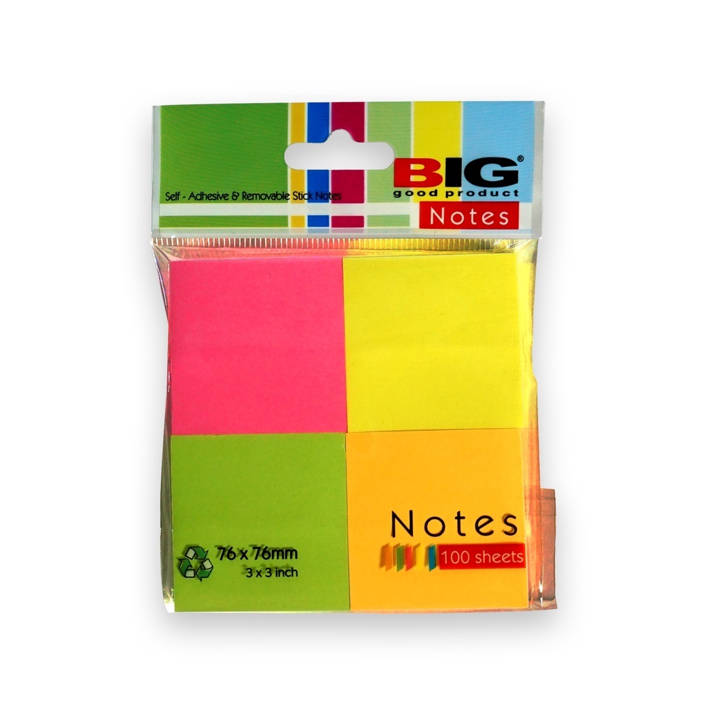 

BIG Sticky Notes Warna/ Note Kertas/ Memo Tempel 7676 - 4W