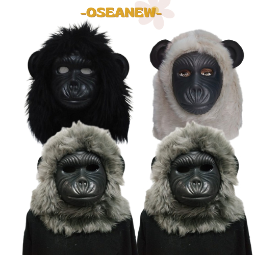 -Flash Sale- Topeng Mainan berbentuk Gorila / kingkong topeng ini dibuat mirip seperti sungguhan top