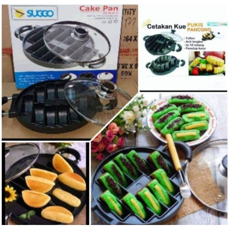 Cetakan Kue Pukis 10 Lubang Suggo/Cetakan Kue Pukis Merk Suggo/Cetakan Kue Pukis 10 Lubang/Cetakan K
