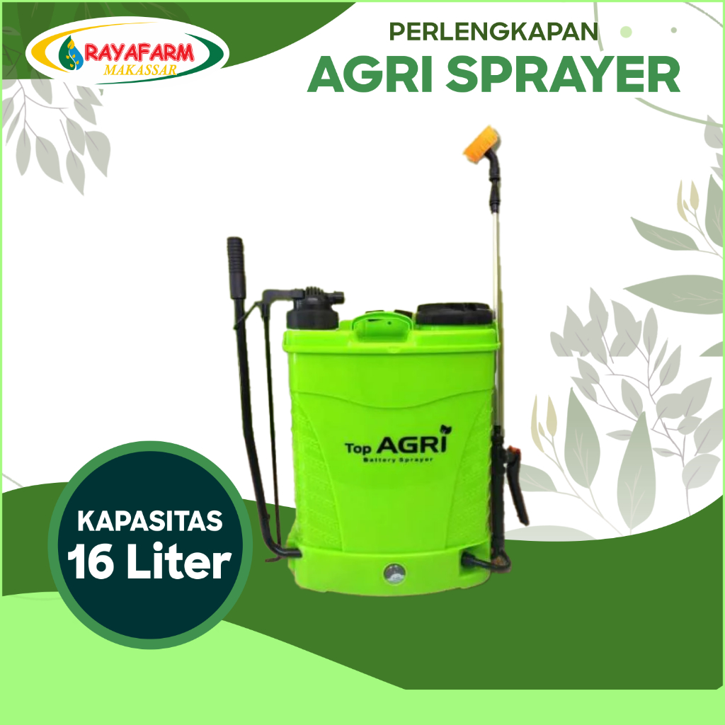 TOP AGRI Battery Sprayer Double Fungsi TA-DF 16 BTR MANUAL & AUTO