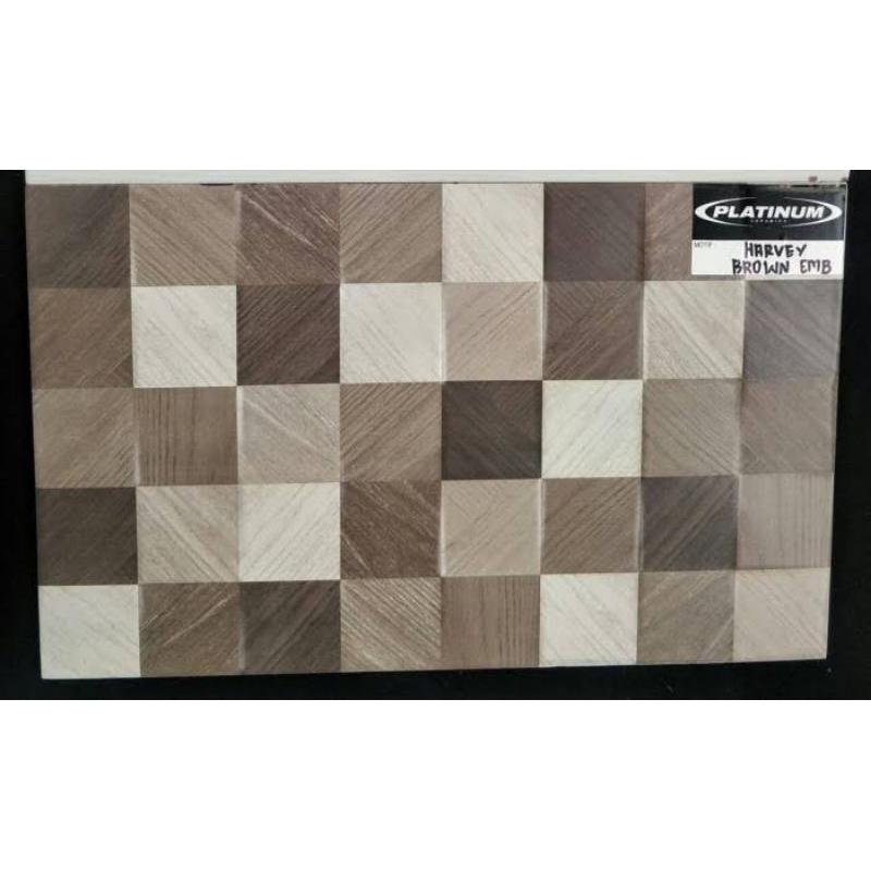 keramik dinding 25x40 / keramik dinding dapur / keramik 25x40 dinding harvey brown platinum