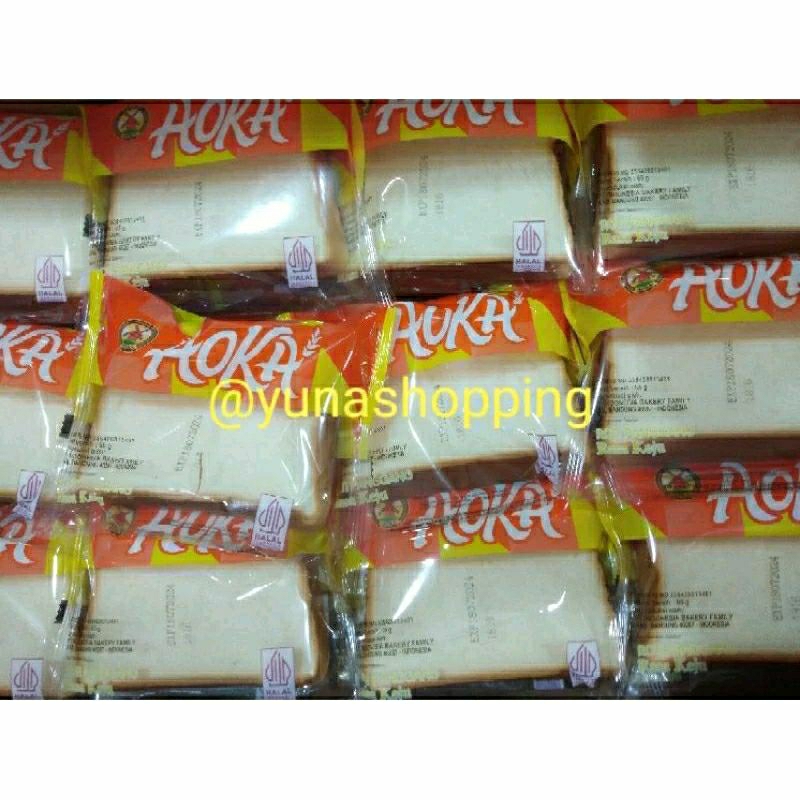 

Aoka roti panggang rasa keju 1 dus isi 60 pc@65g