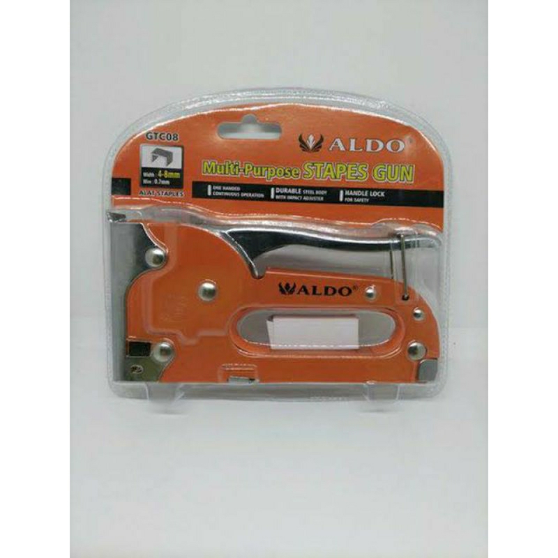 

GUN TACKER GTC-08 ALDO / HEKTER TEMBAK GTC08 / GUN TACKER BESI GTC 08