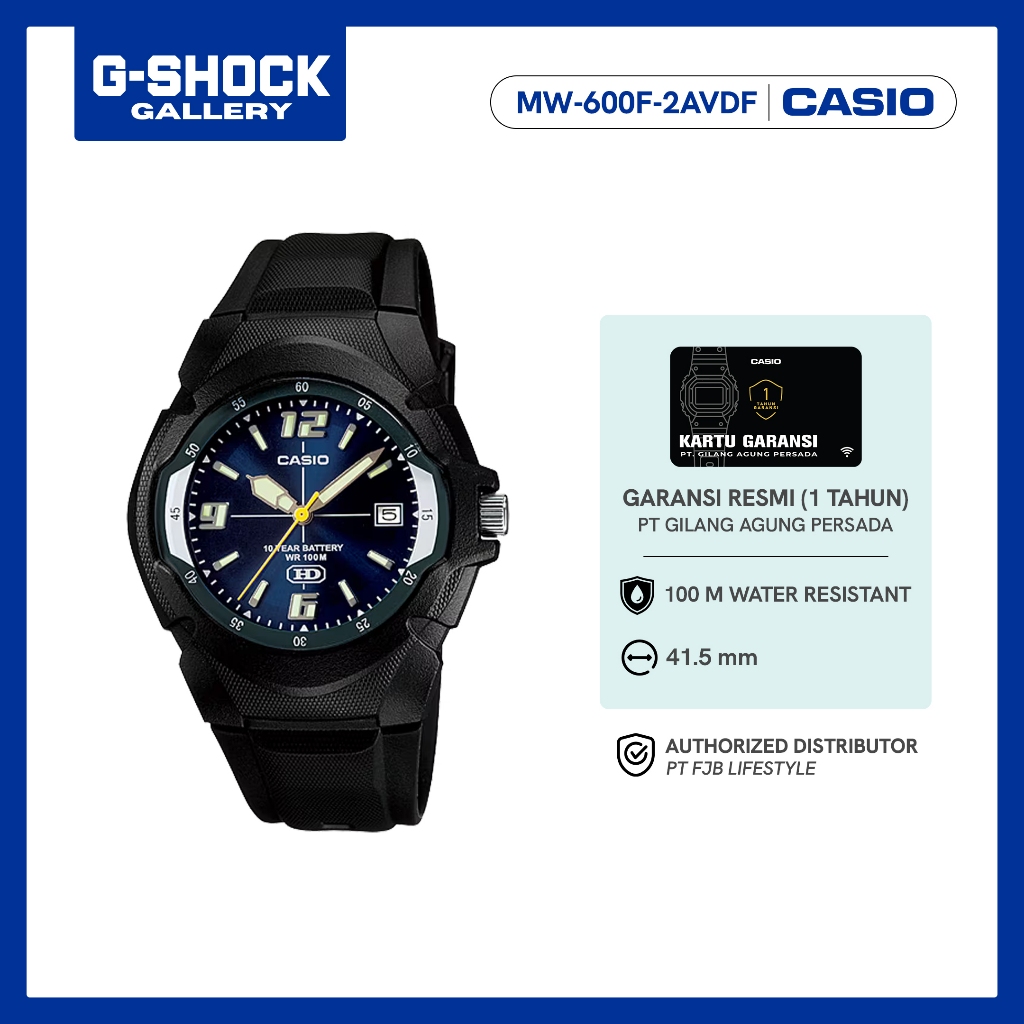 Casio Original MW-600F-2AVDF Jam Tangan Pria