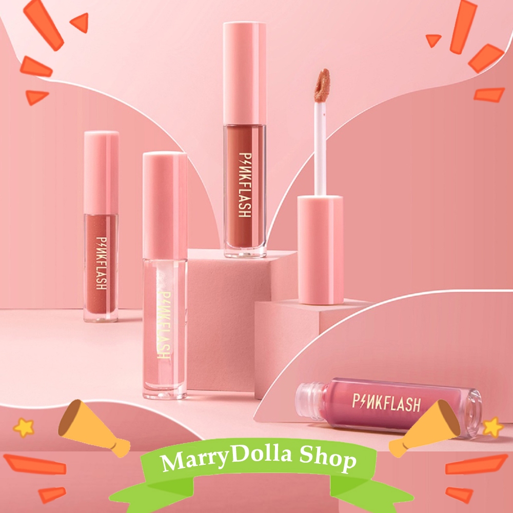 PINKFLASH OhMyGloss LIPGLOSS / LIP GLOSS / EVER GLOSSY MOIST LIPGLOSS / HIGH SHINE LIP GLOSS LIPSTIK
