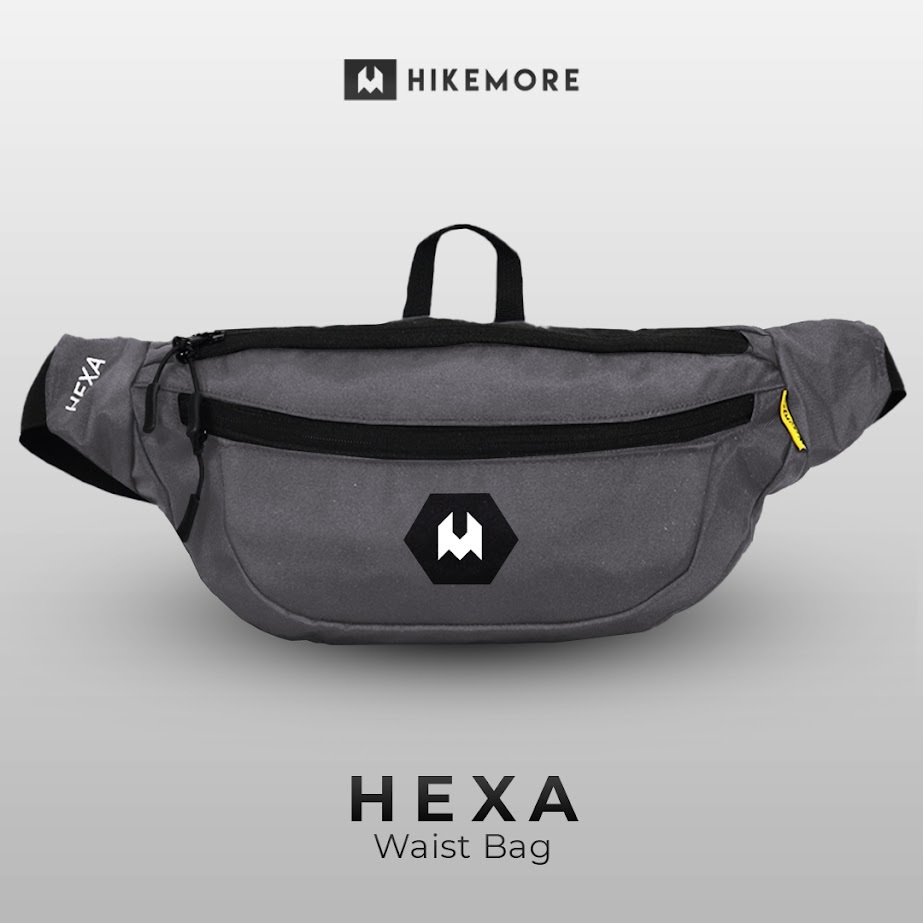 Waist Bag Tas Selempang Pinggang Pria Hikemore Hexa Terbaru