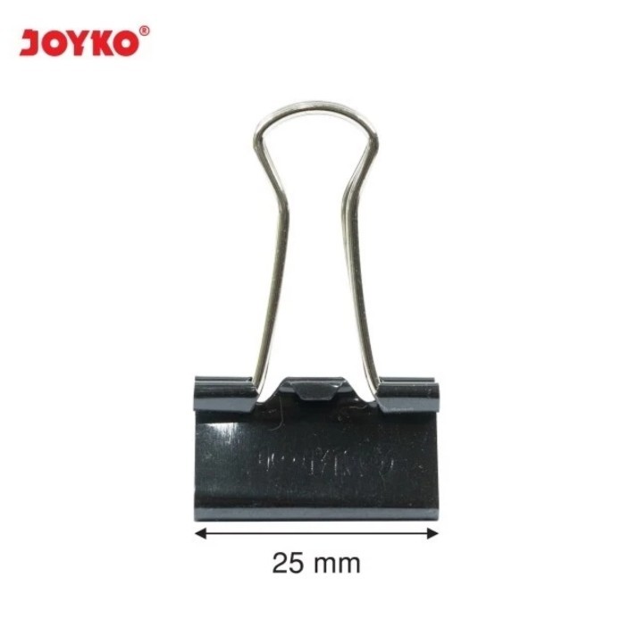 

JOYKO BINDER CLIPS NO 111 klip 25mm sedang penjepit kertas per kotak