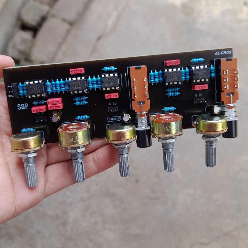 Kit Crossover Aktif 2 Way - 212VIN