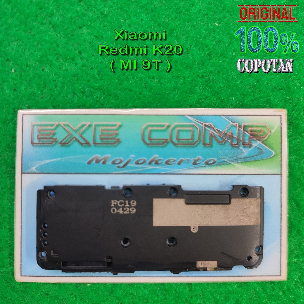 Xiaomi Redmi K20 / MI 9T Speaker buzzer / spiker musik dan tutup mesin bawah ori copotan | eXe Comp