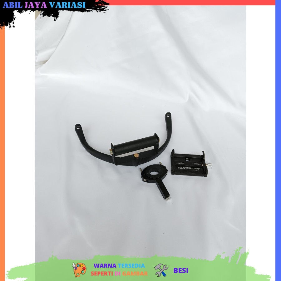 PAKET BRACKET HOLDER HP NMAX OLD DAN HOLDER ALUMUNIUM BRACKET HOLDER NMAX