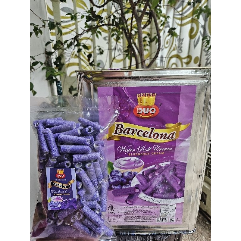 

Navi_Lezatoz Barcelona Waferroll Strawberry / Pandan / Coklat / Vanila / Bluberry