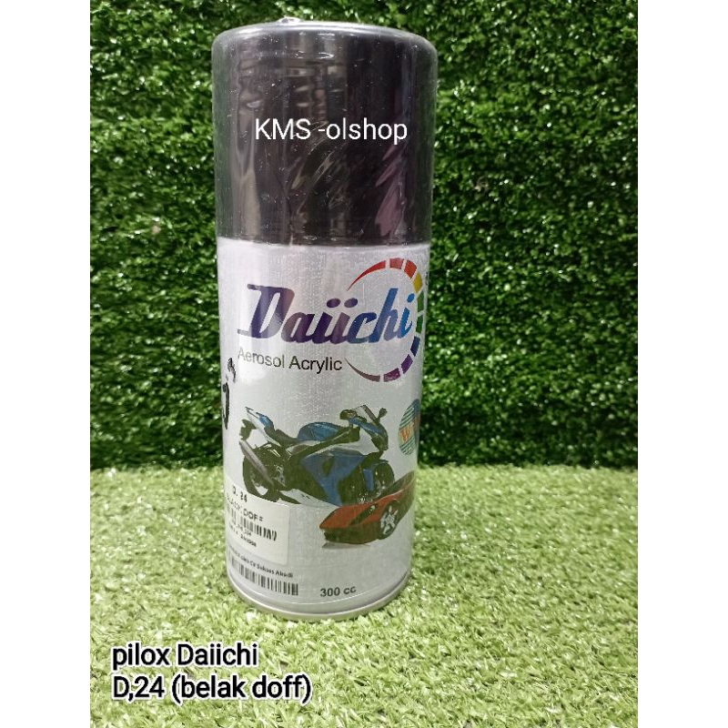 pilox Daiichi warna hitam/hitam doff (WIN)