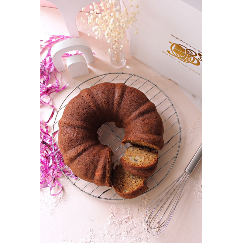 

Banana Bread Bundt | Banana Cake 25 cm | Bolu Pisang
