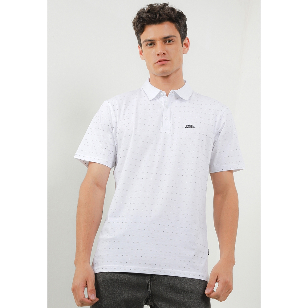No Fear - Podium Regular Fit Polo Shirt - White