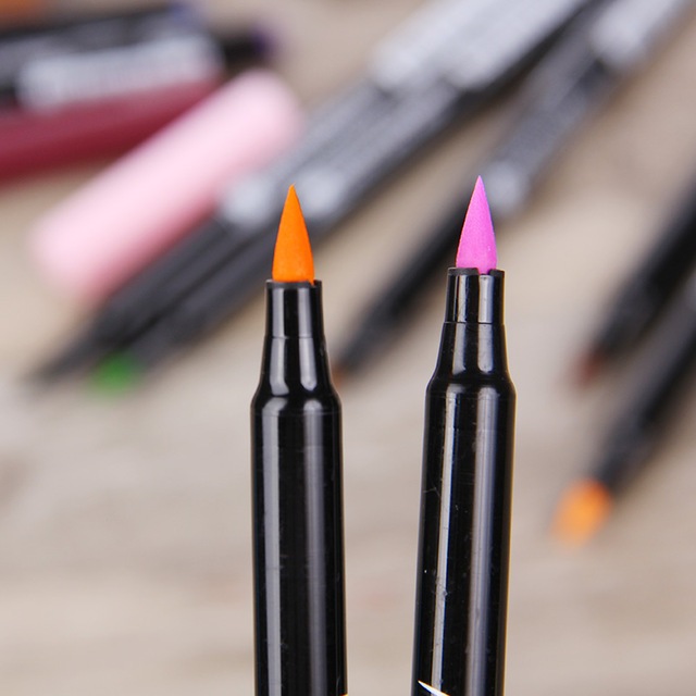 

mdn Sakura Koi Coloring Brush Pen Set 6 Pena Kuas Warna Brush Pen