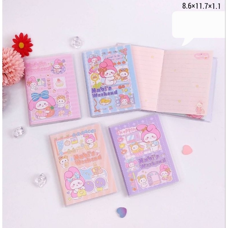 

Notebook SANRIO Ukuran A7 Plus Sampul || Buku Diary Aesthetic