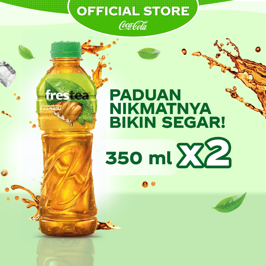 

Frestea Green Honey - Minuman Teh Rasa Madu - Botol 350ml - x2 Pcs