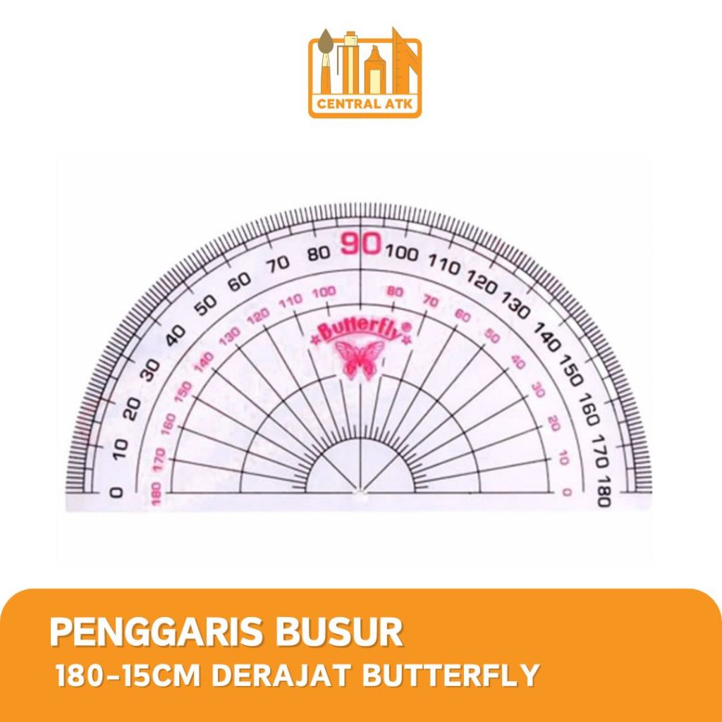 

PENGGARIS BUSUR 180-15CM DERAJAT BUTTERFLY (1 PCS)