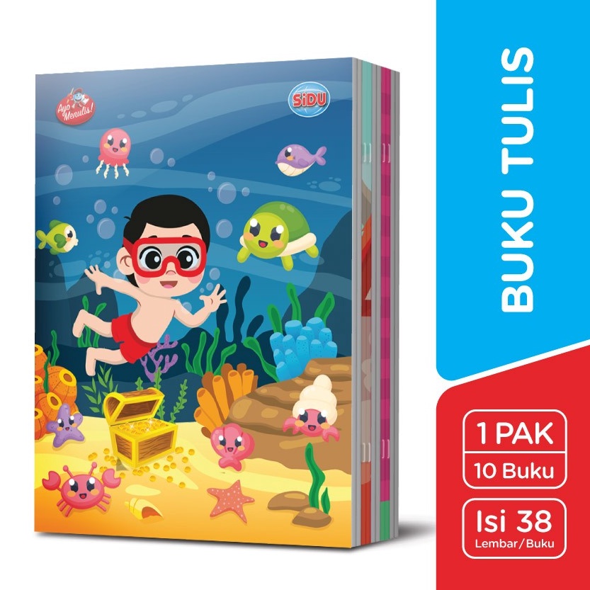 

Buku Tulis SiDU 38 Lembar Pack ART Z3E8