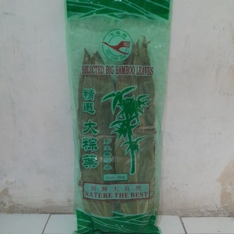 

DAUN BACANG FEI YAN PAI SELECTED BIG BAMBOO LEAVES (11CM 300GR)