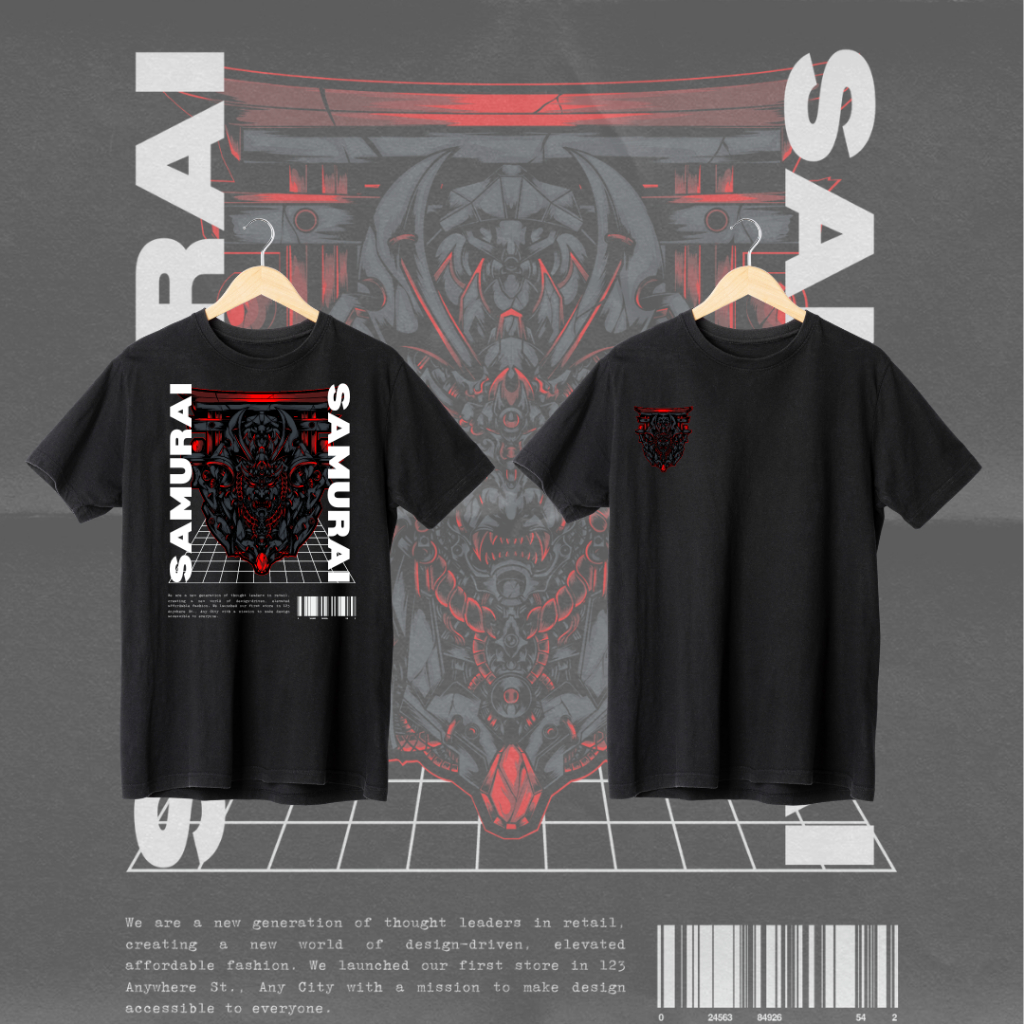 BAJU ANAK LAKI LAKI SAMURAI UMUR 2-12 TAHUN