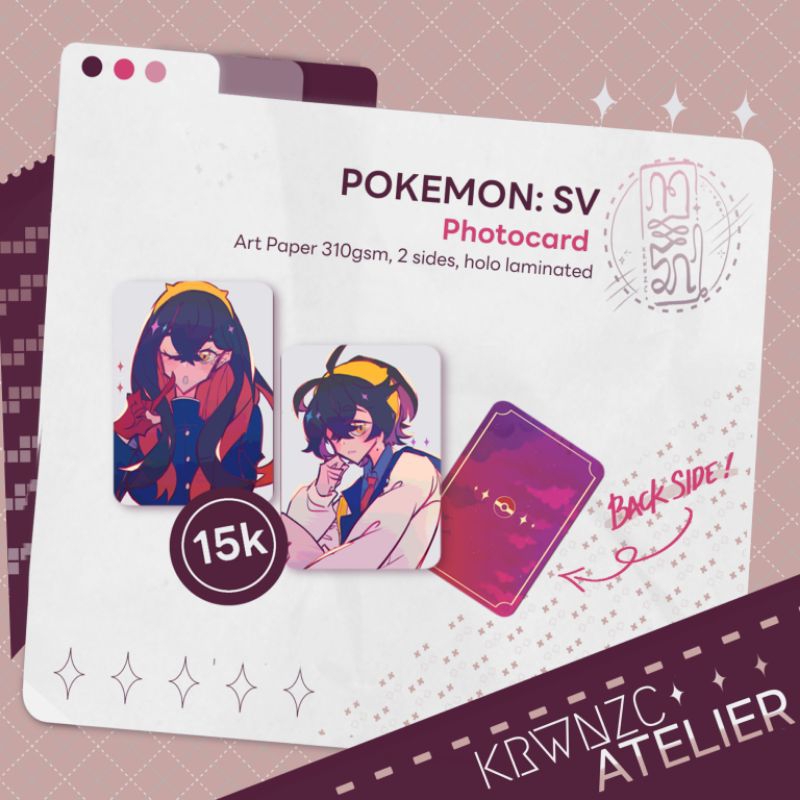✧POKEMON✧Holo Photocard