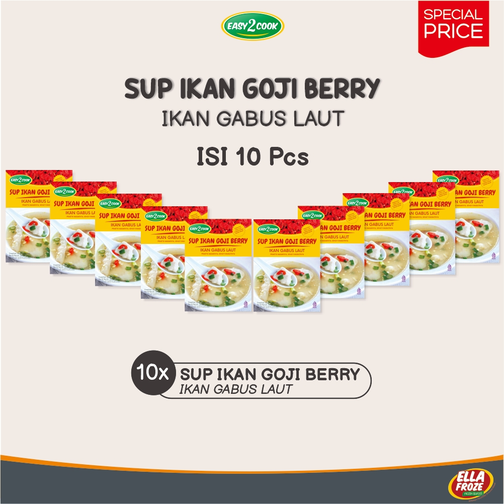 

Sup Ikan Gabus Goji Berry 150gr - Isi 20