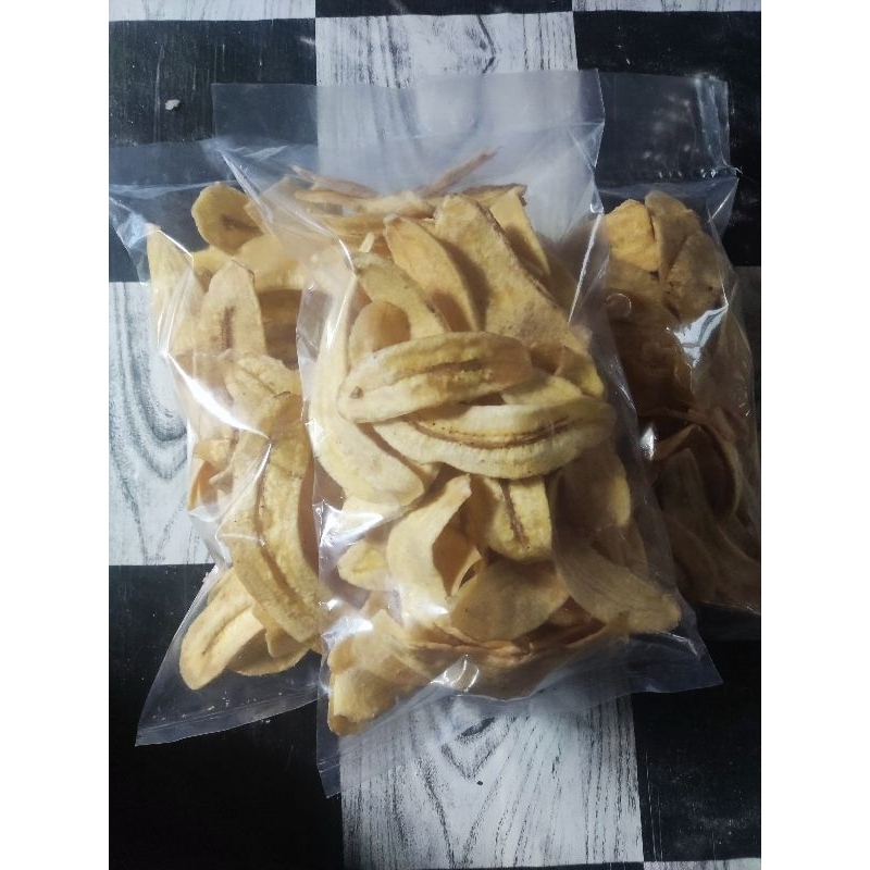 

Sriping Keripik pisang khas Cilacap Banyumasan rasa asin
