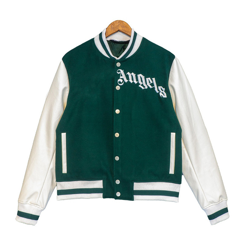 JAKET VARSITY BIG SIZE (S-6XL) JAKET BASEBALL KANCING BOMBER ANGELS SABLON LOGO OVERSIZED S M L XL 2