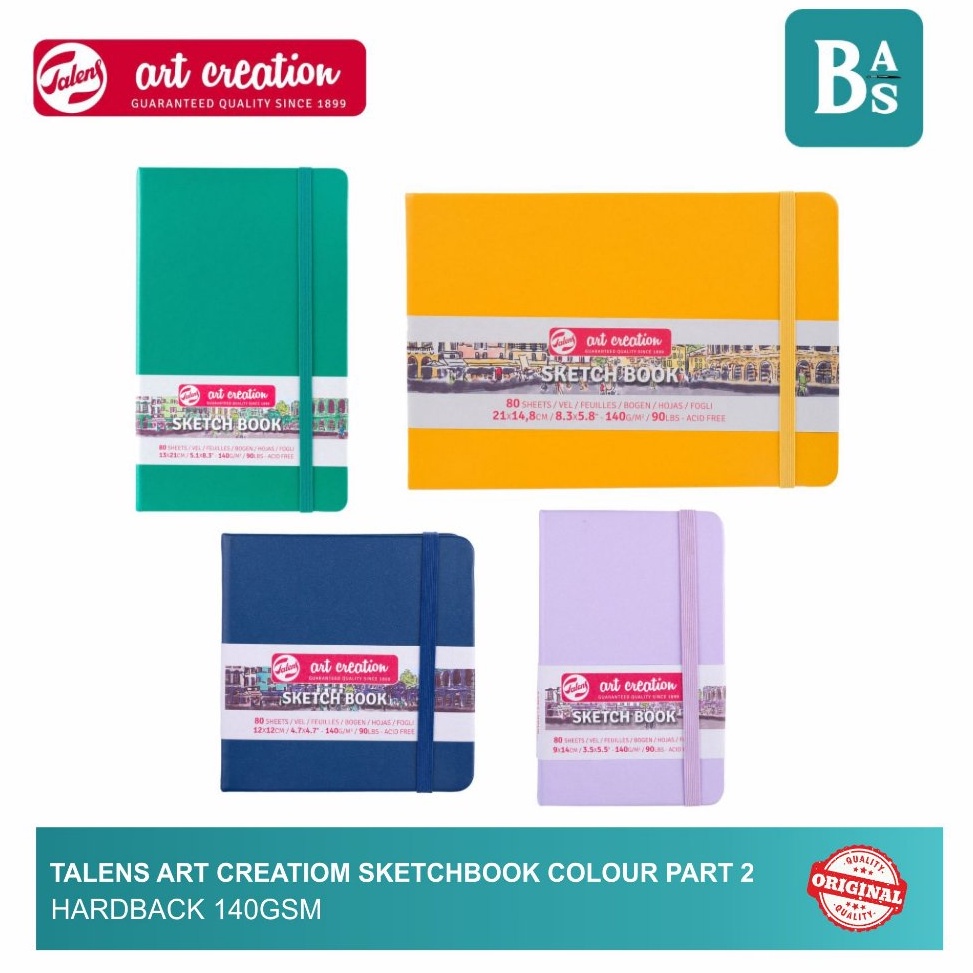 

Talens Art Creation Hardback Sketch Book Colour Ketebalan 14gsm 1 Peralatan Melukis Terlaris dari BAS Bali Art Supplies Jakarta Part 2 ART Y3S7