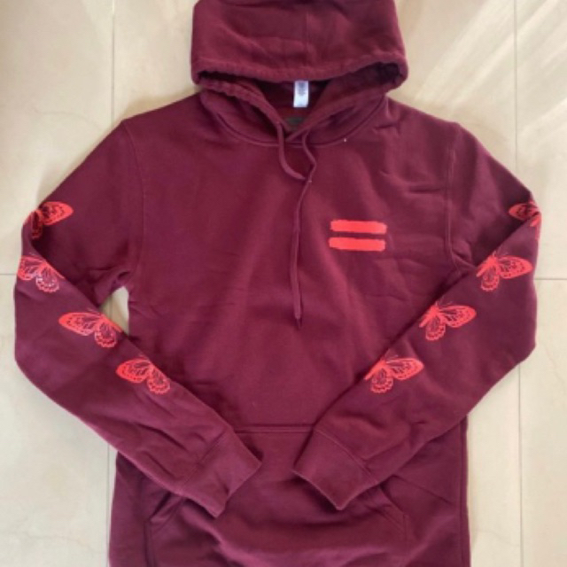 Ed Sheeran = Equals Album Butterfly Hoodie Official Merchandise