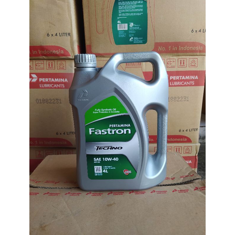 OLI PERTAMINA FASTRON TECHNO 10-40 4Liter