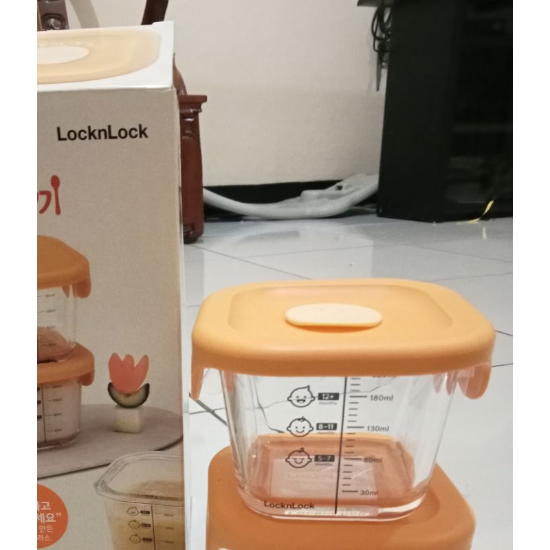 (SATUAN) Food container MPASI Food container lock n lock 260Ml