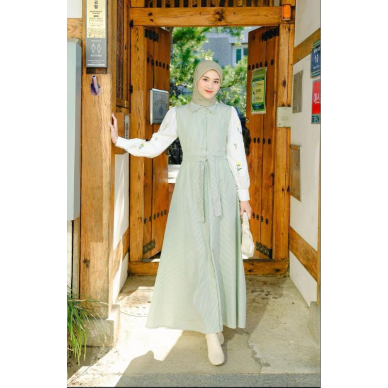 Midi bordir model terbaru  by berga Collection