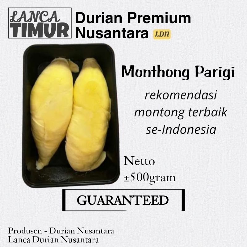 

DURIAN KUPAS MONTHONG PARIGI / DURIAN MONTONG PALU PREMIUM / DURIAN MONTONG BALI SINGARAJA