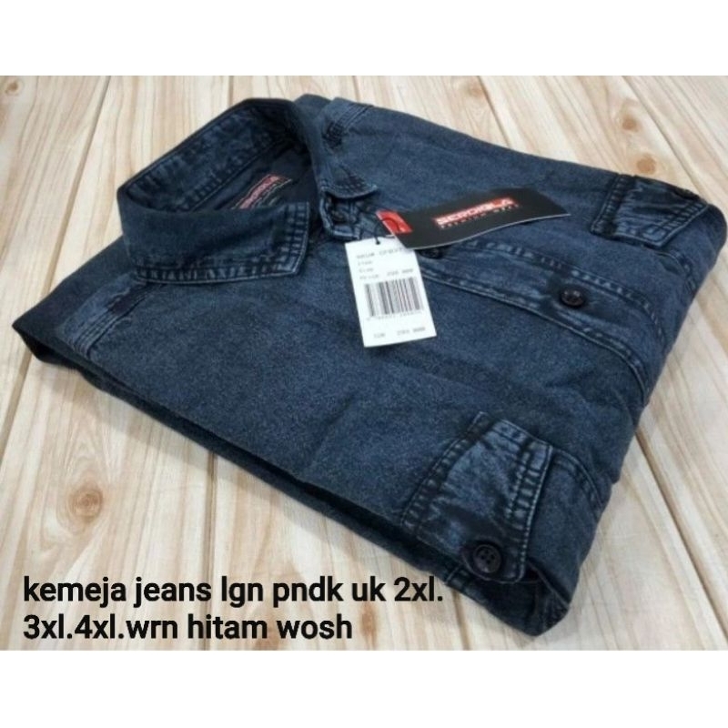 BAJU KEMEJA LEVIS/JEANS LENGAN PENDEK UK,XXL,XXXL,XXXXL