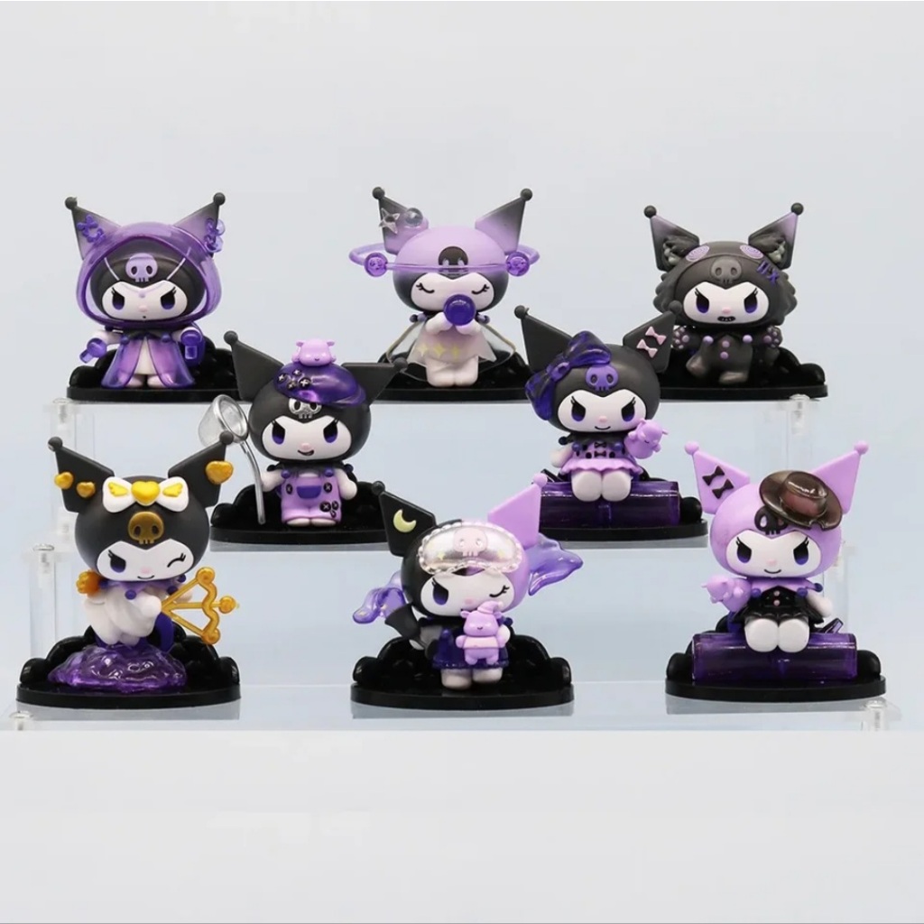 Koleksi Figure Sanrio  Dark Kuromi Werewolf Witch World Topper Cake