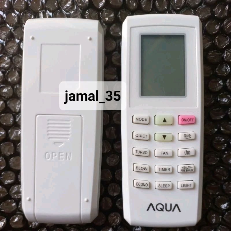 REMOT AC AQUA/Gree MODEL YVQFB5