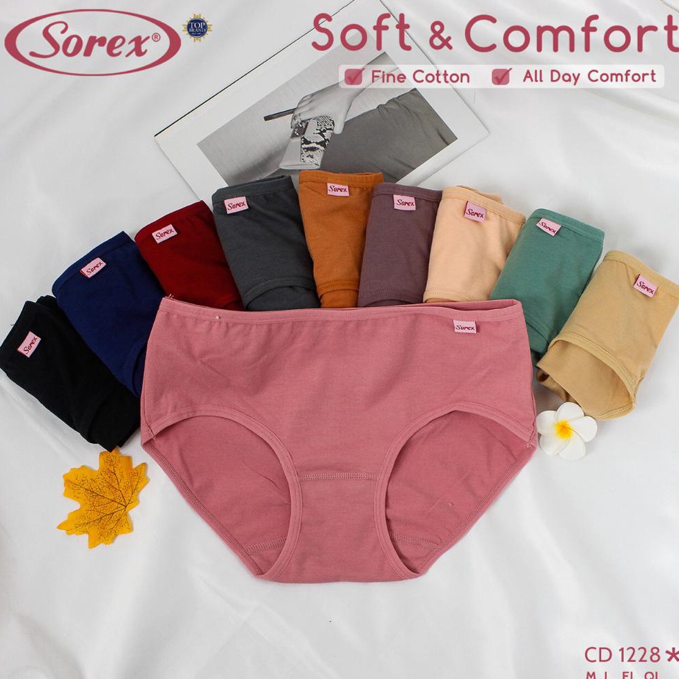 Langsung pesan CD SOREX 1228 MAXI CELANA DALAM WANITA SOREX  CD SOREX MAXI KATUN  SOREX CD BASIC CUT