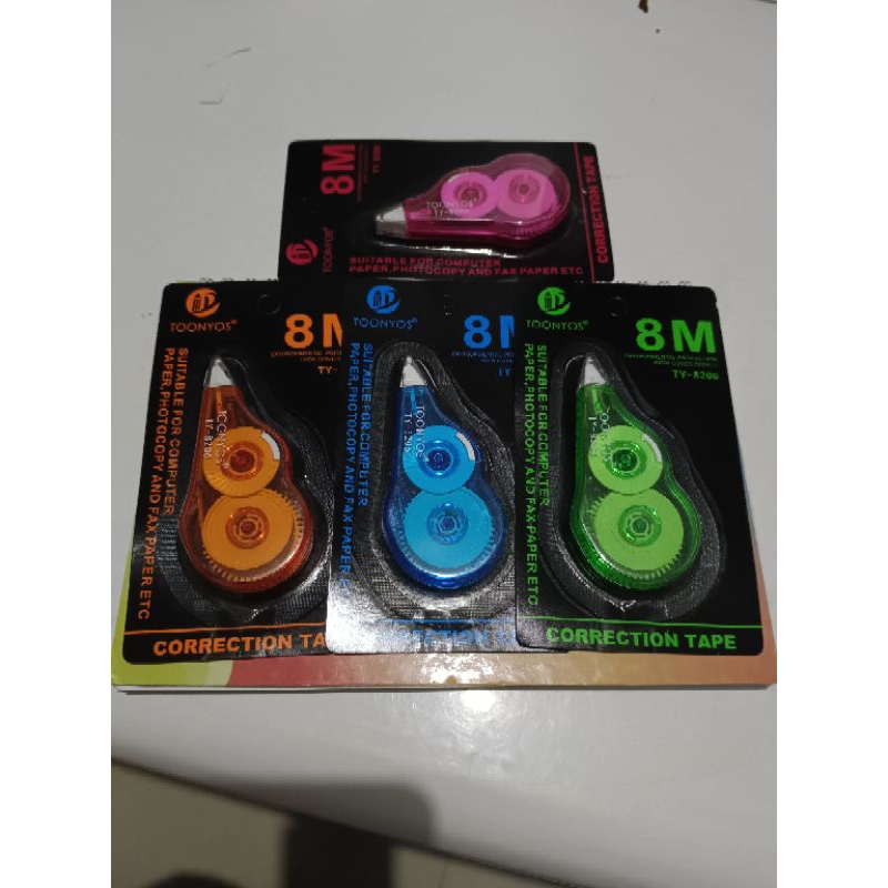 

Tipe ex correction 8Meter / correction tape 8meter