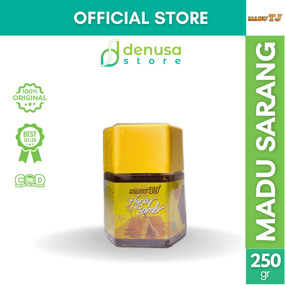 

Madu TJ Honey Comb 250gr | Madu Sarang Alami Siap Konsumsi Langsung & Cocok untuk Keluarga