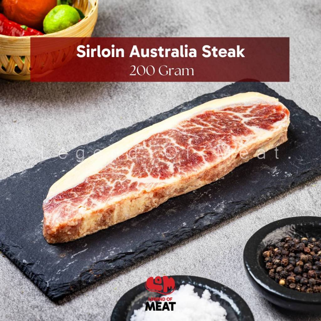 

AUS Beef Sirloin Steak 180-200 g Sirloin Import