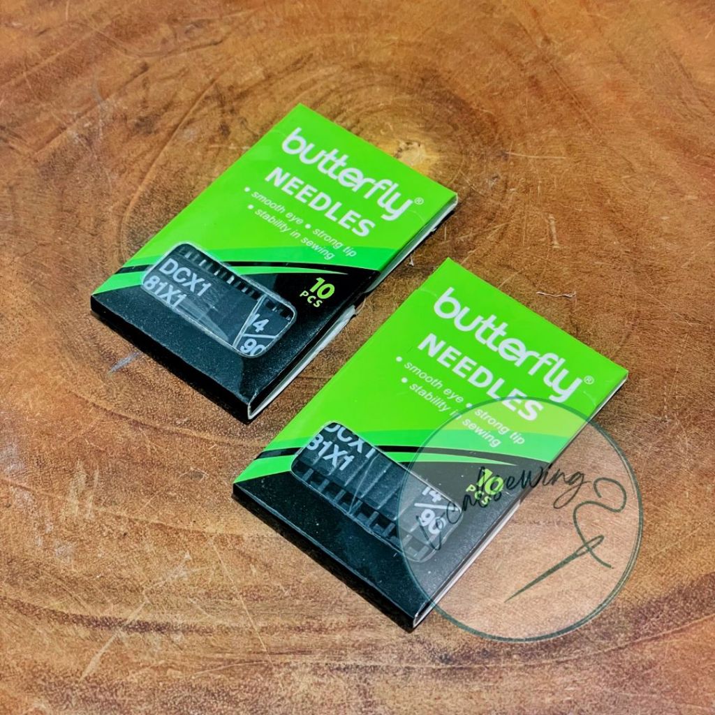 Butterfly Jarum Jahit DC x 1 / Jarum Jahit Butterfly DCx1 / Butterfly Jarum untuk Mesin Obras/ Mesin