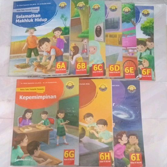 Tematik terpadu Yudistira kelas 6 kurikulum 2013 edisi revisi