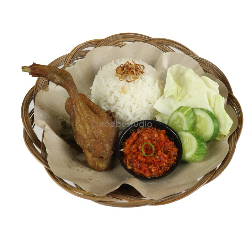 

Nasi sambal bajak bebek