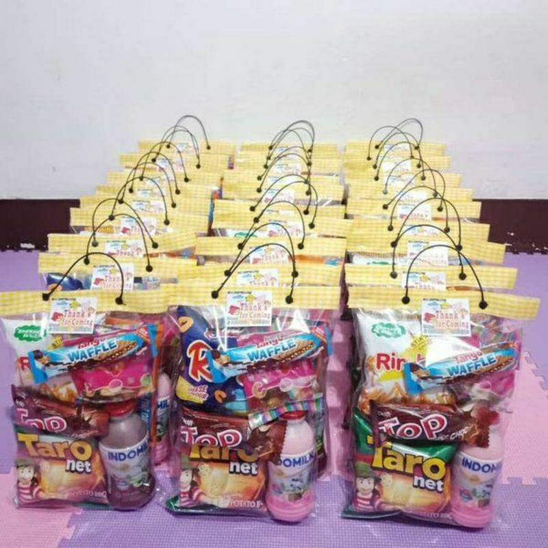 

Parsel Snack Ulang tahun anak murah cewek cowok